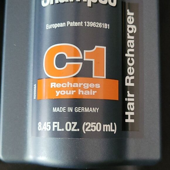 NEW Alpecian C1 Hair Recharger European formula caffeine SHAMPOO Germany 8.45 oz - Picture 2 of 4